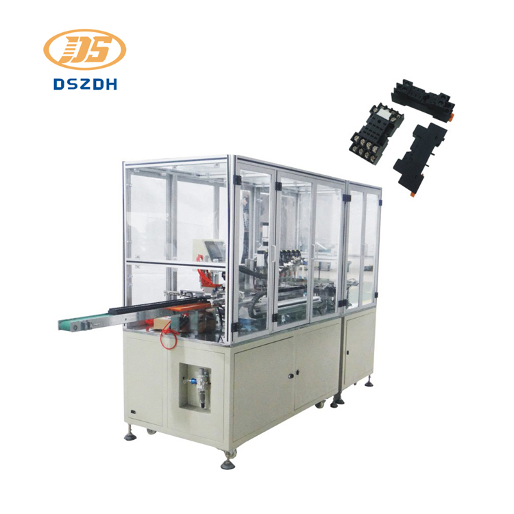 Relay Base စမ်းသပ်ခြင်းနှင့် Screw Locking Machine